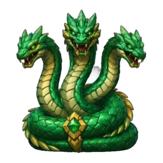 Smaragd-Hydra