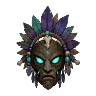 Voodoo-Maske